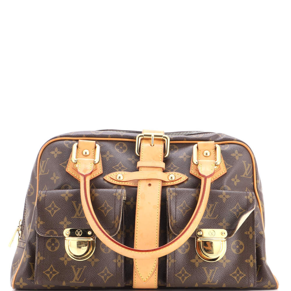 Louis Vuitton GM Manhattan Handbag Monogram Canvas